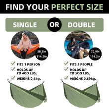 将图片加载到图库查看器，Camping Hammock
