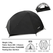 将图片加载到图库查看器，Ultralight 2P Camping Tent

